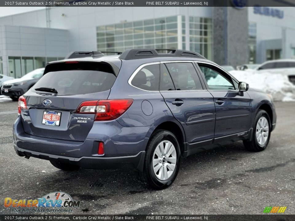 2017 Subaru Outback 2.5i Premium Carbide Gray Metallic / Slate Black Photo #13