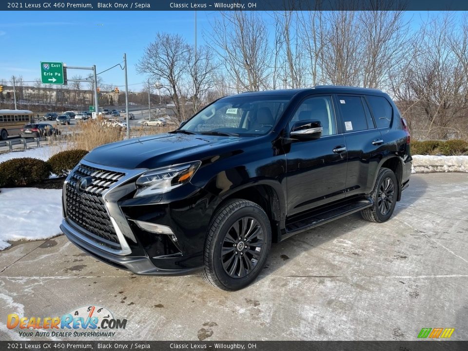 2021 Lexus GX 460 Premium Black Onyx / Sepia Photo #1