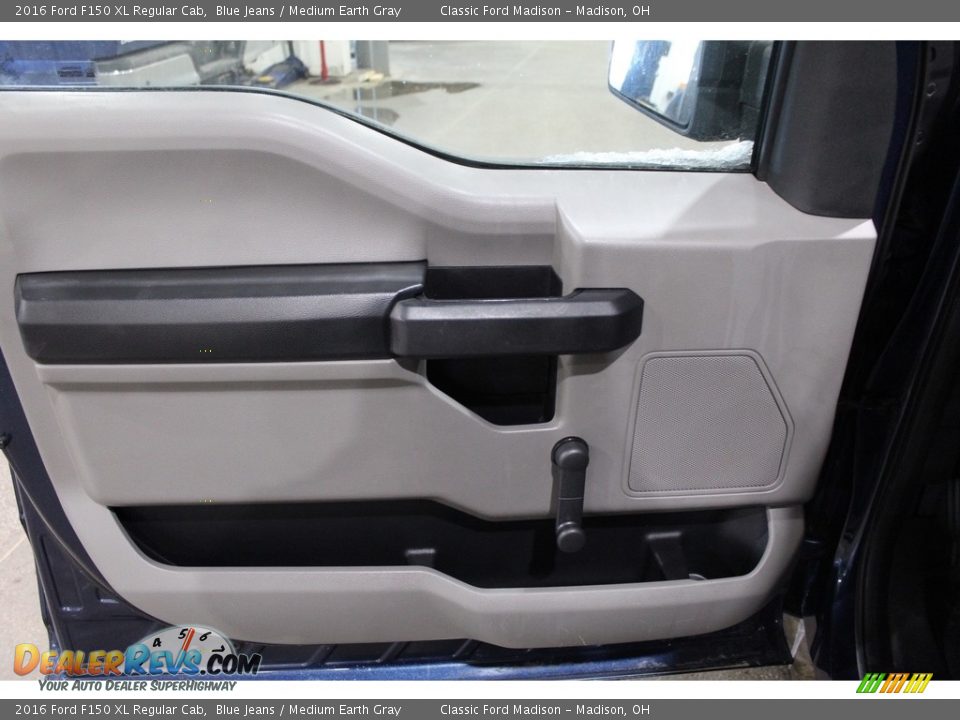 2016 Ford F150 XL Regular Cab Blue Jeans / Medium Earth Gray Photo #10