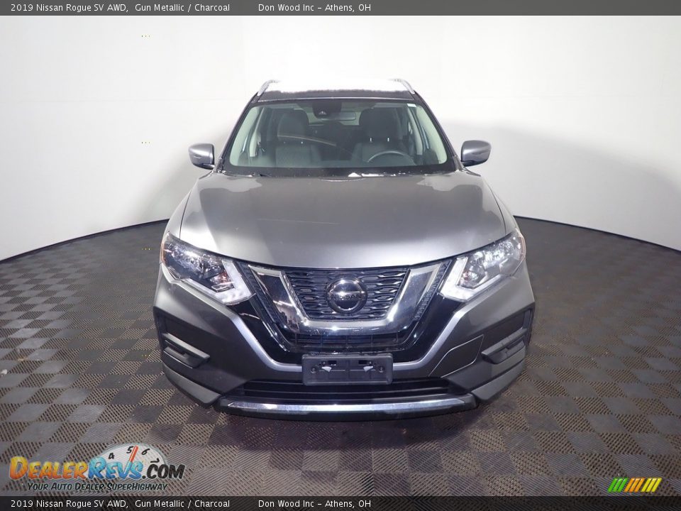 2019 Nissan Rogue SV AWD Gun Metallic / Charcoal Photo #5