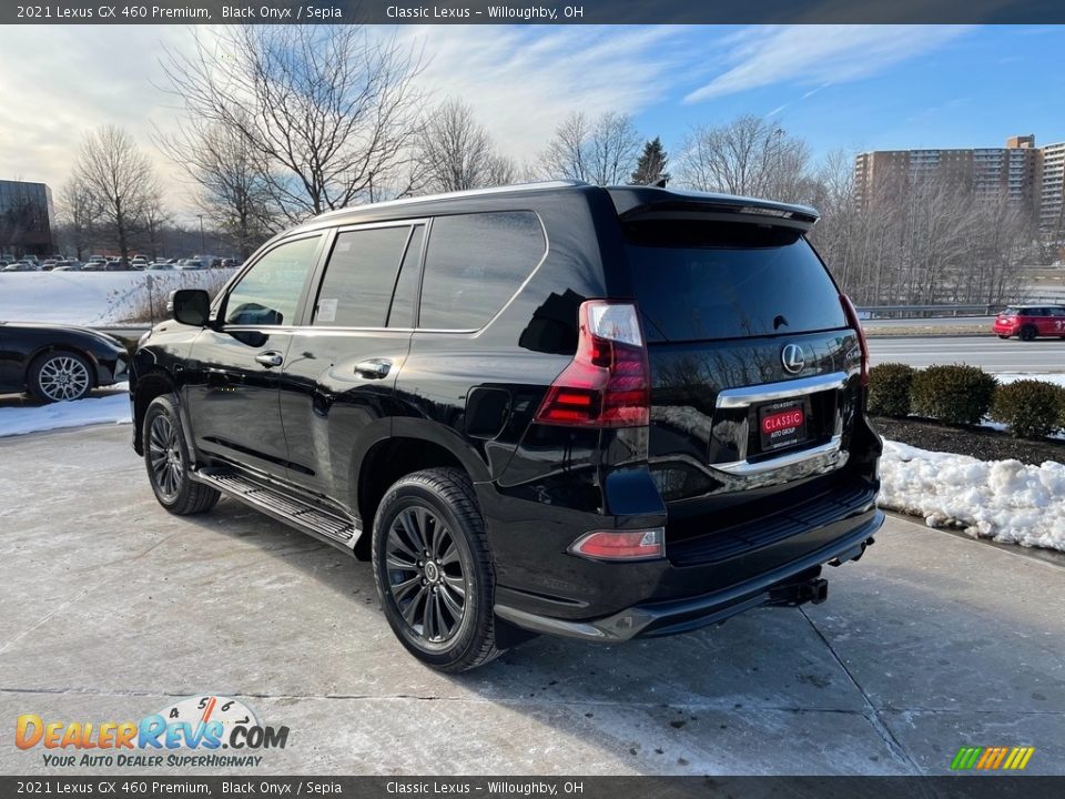 2021 Lexus GX 460 Premium Black Onyx / Sepia Photo #4