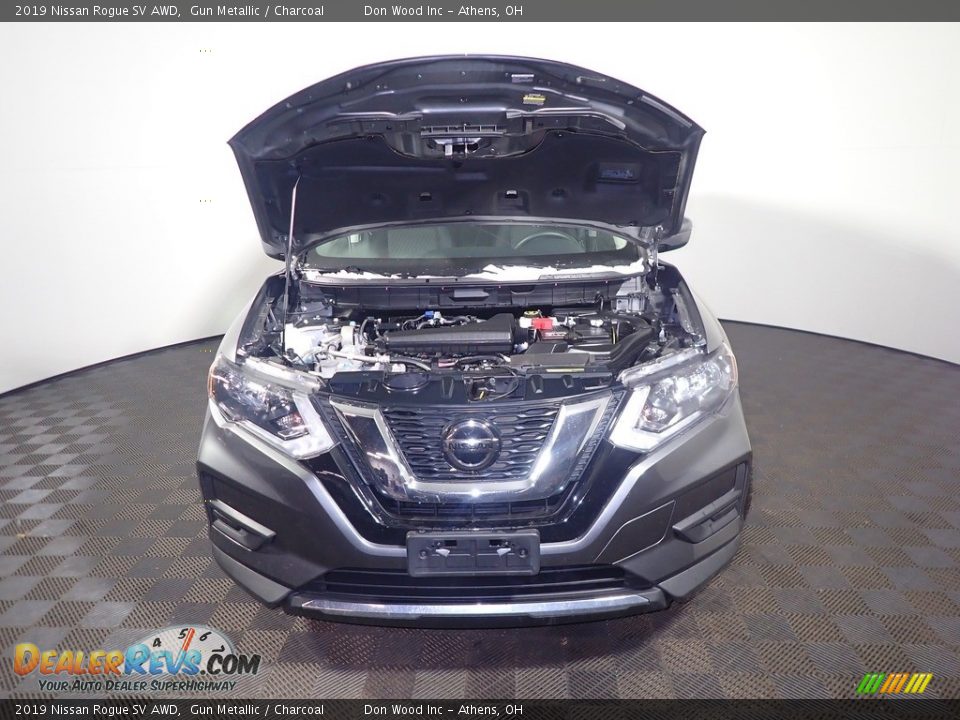 2019 Nissan Rogue SV AWD Gun Metallic / Charcoal Photo #6