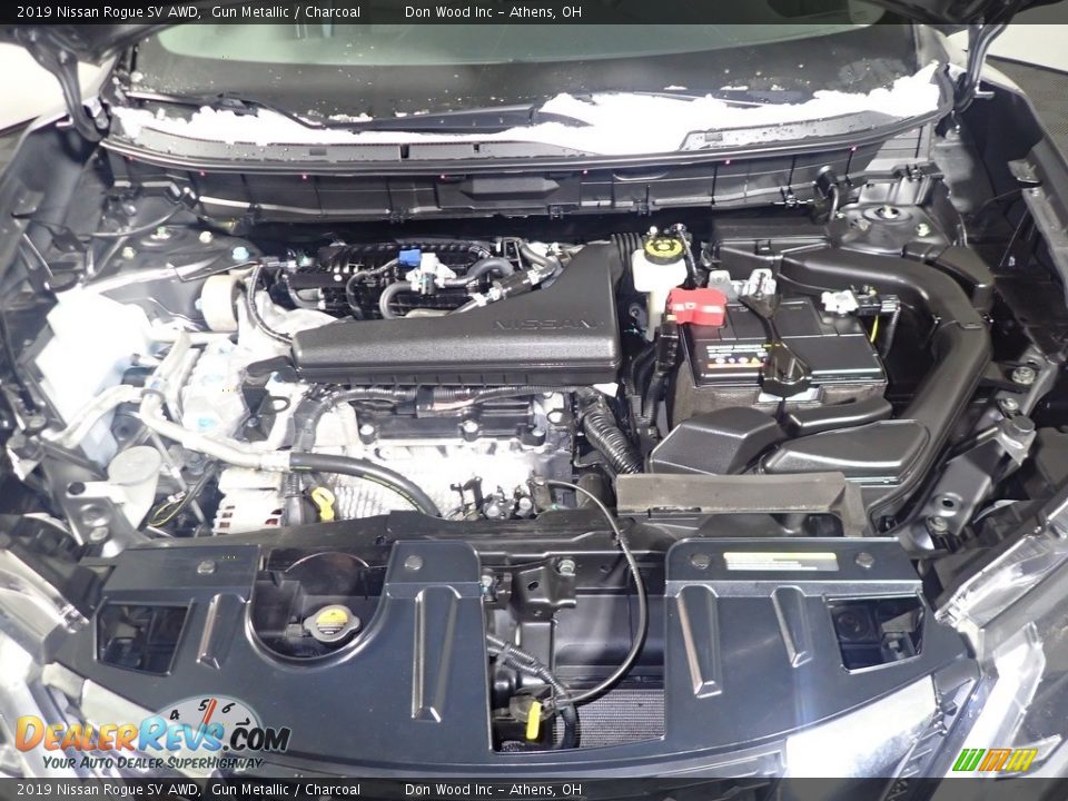 2019 Nissan Rogue SV AWD Gun Metallic / Charcoal Photo #7