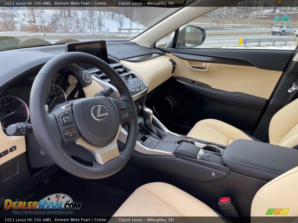 Creme Interior - 2021 Lexus NX 300 AWD Photo #2