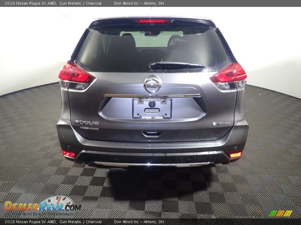 2019 Nissan Rogue SV AWD Gun Metallic / Charcoal Photo #13