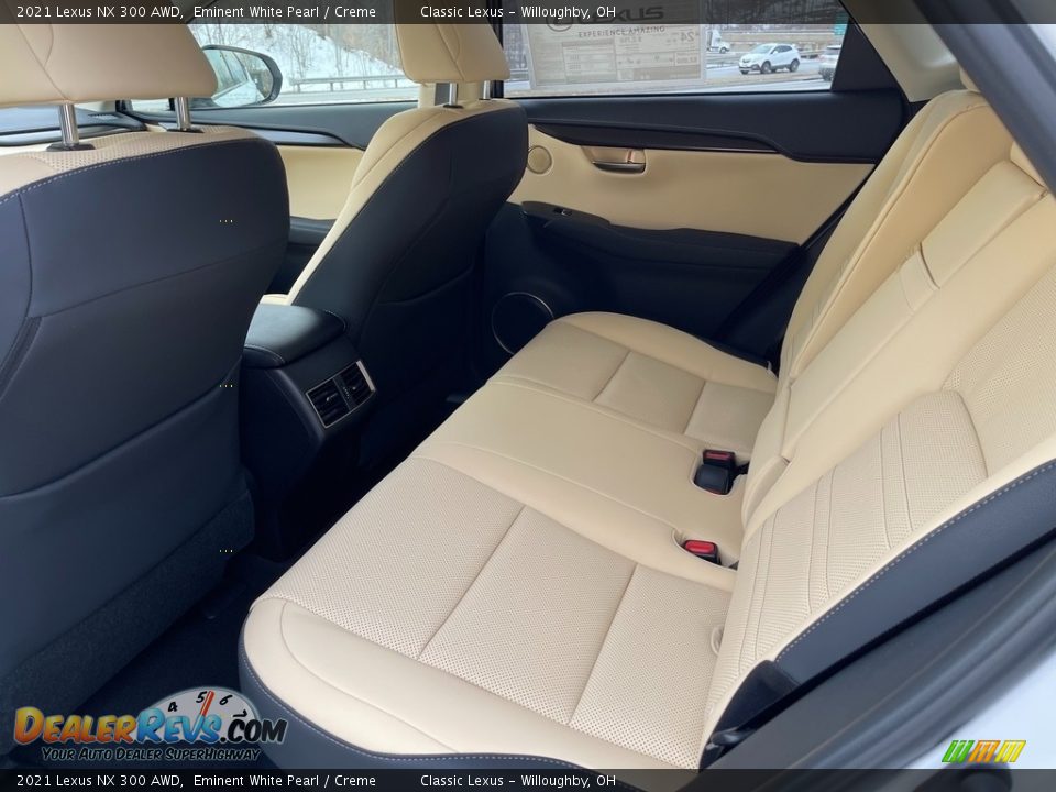 Rear Seat of 2021 Lexus NX 300 AWD Photo #4