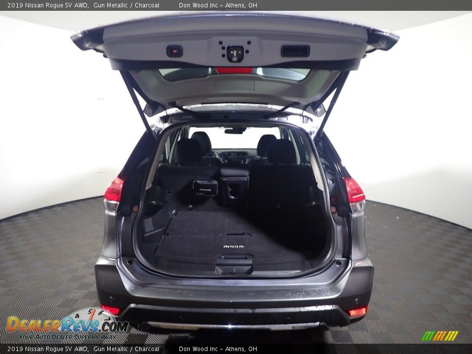 2019 Nissan Rogue SV AWD Gun Metallic / Charcoal Photo #14