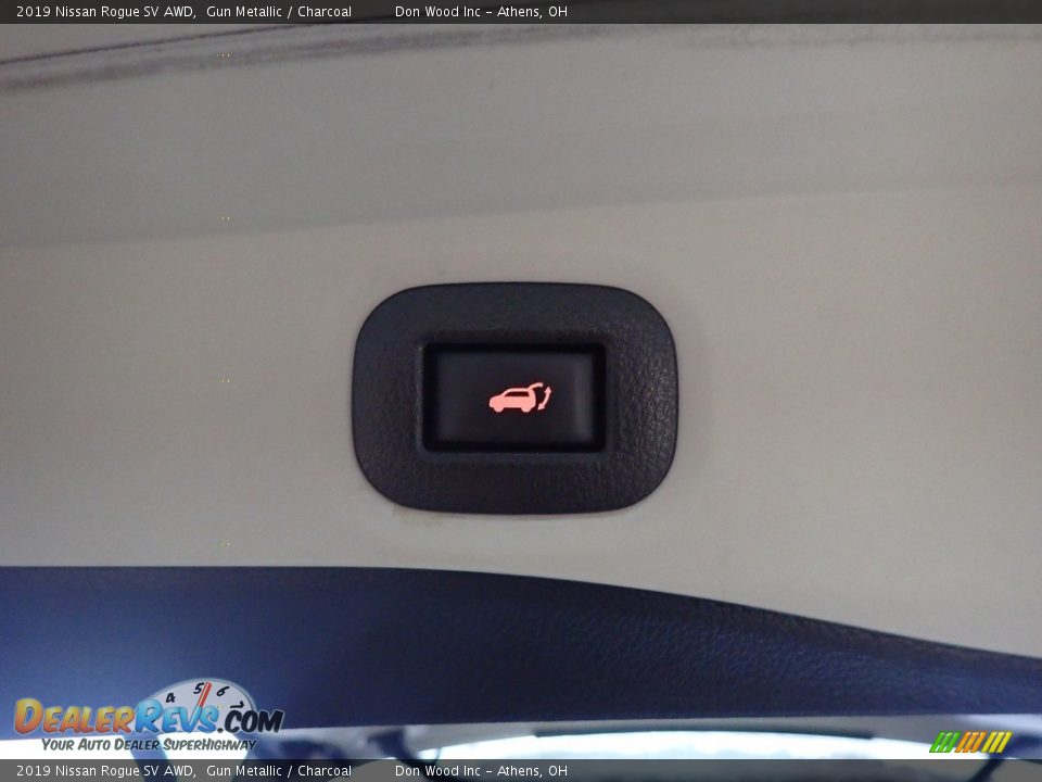 2019 Nissan Rogue SV AWD Gun Metallic / Charcoal Photo #15