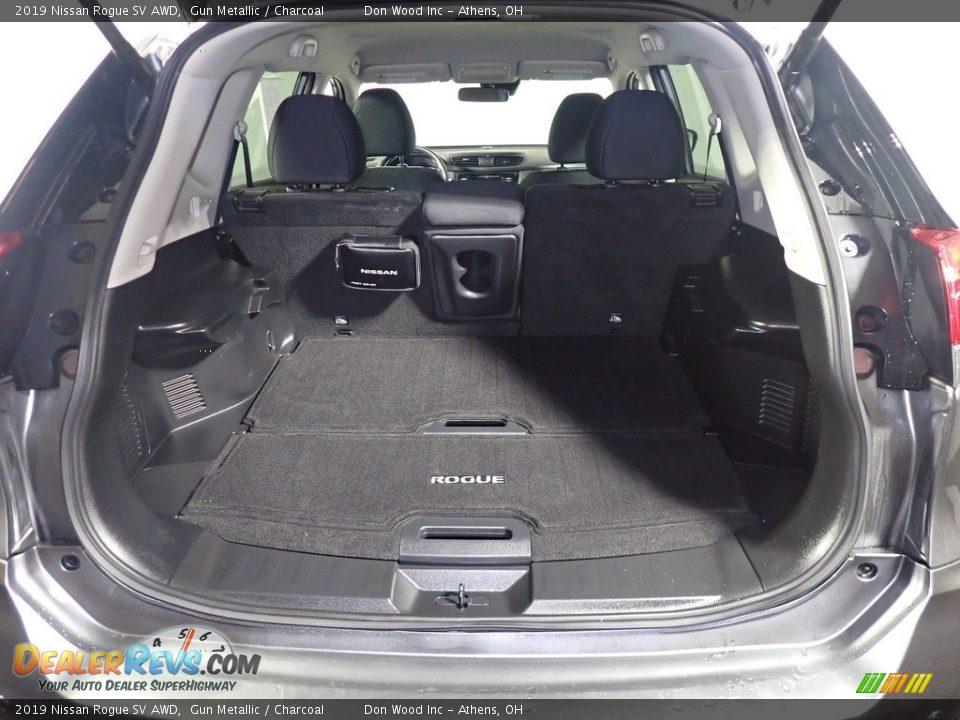 2019 Nissan Rogue SV AWD Gun Metallic / Charcoal Photo #16