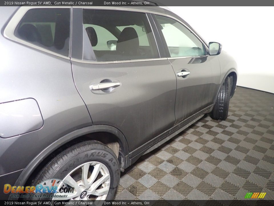 2019 Nissan Rogue SV AWD Gun Metallic / Charcoal Photo #20