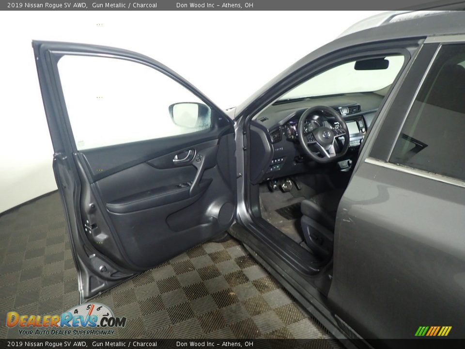 2019 Nissan Rogue SV AWD Gun Metallic / Charcoal Photo #21