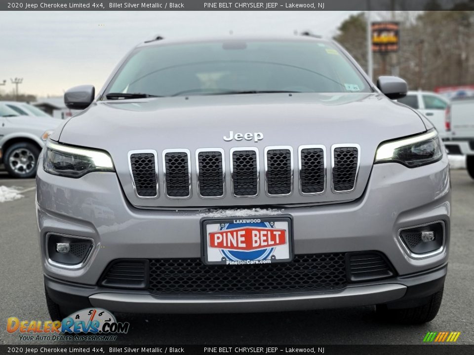 2020 Jeep Cherokee Limited 4x4 Billet Silver Metallic / Black Photo #15