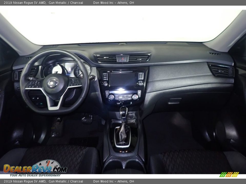 2019 Nissan Rogue SV AWD Gun Metallic / Charcoal Photo #23
