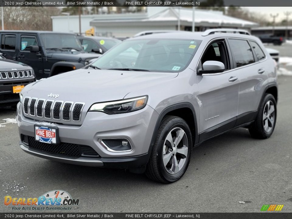 2020 Jeep Cherokee Limited 4x4 Billet Silver Metallic / Black Photo #16