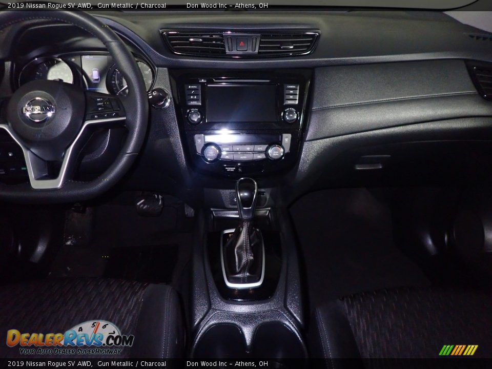 2019 Nissan Rogue SV AWD Gun Metallic / Charcoal Photo #24