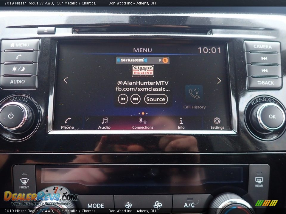 2019 Nissan Rogue SV AWD Gun Metallic / Charcoal Photo #25