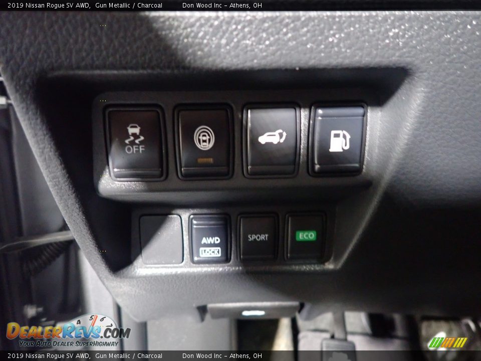 2019 Nissan Rogue SV AWD Gun Metallic / Charcoal Photo #30