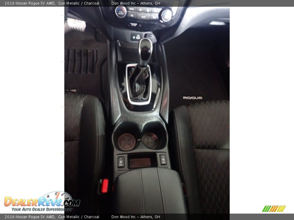 2019 Nissan Rogue SV AWD Gun Metallic / Charcoal Photo #31