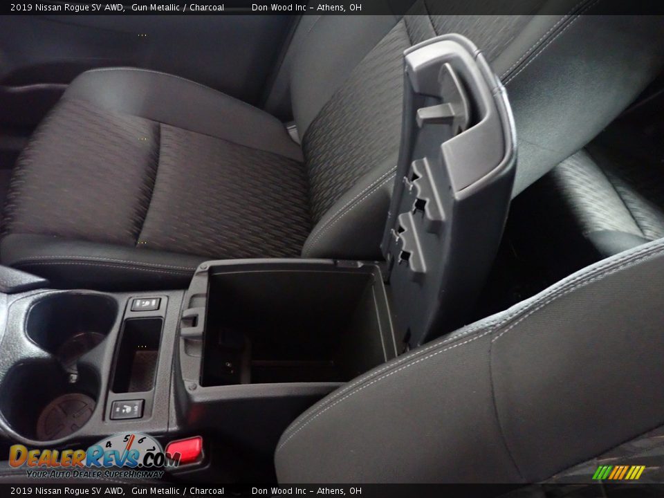 2019 Nissan Rogue SV AWD Gun Metallic / Charcoal Photo #33