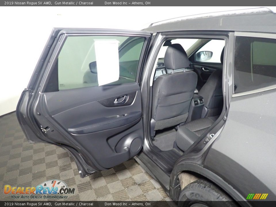 2019 Nissan Rogue SV AWD Gun Metallic / Charcoal Photo #34