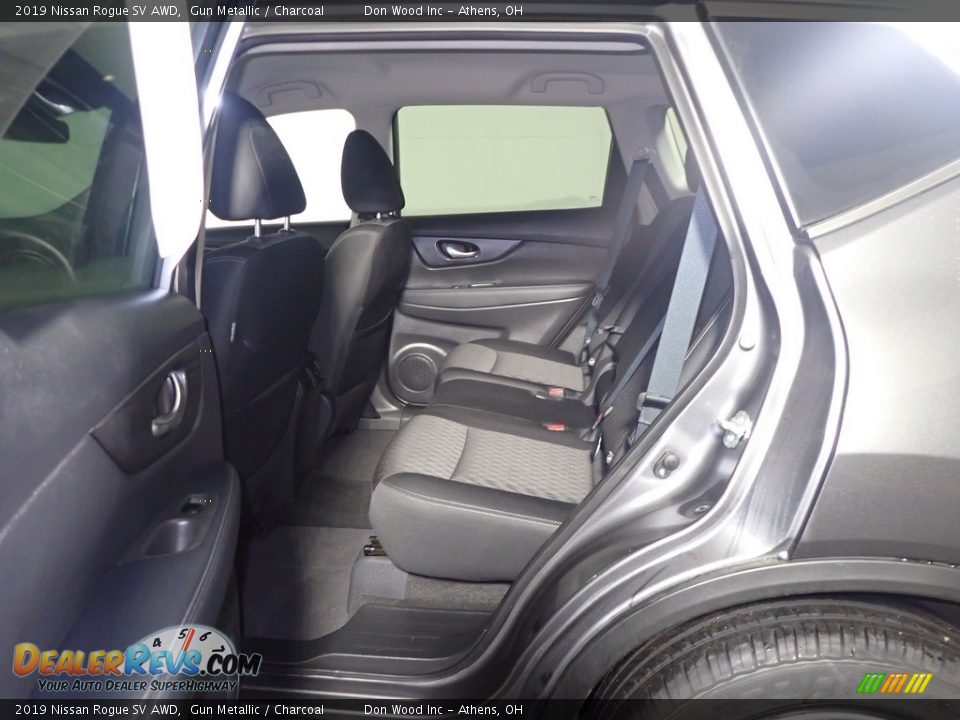2019 Nissan Rogue SV AWD Gun Metallic / Charcoal Photo #35