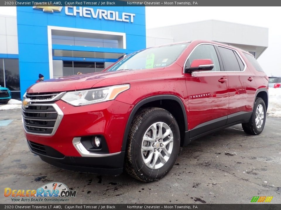 2020 Chevrolet Traverse LT AWD Cajun Red Tintcoat / Jet Black Photo #2