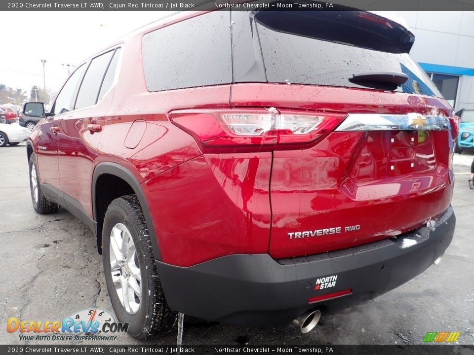 2020 Chevrolet Traverse LT AWD Cajun Red Tintcoat / Jet Black Photo #3