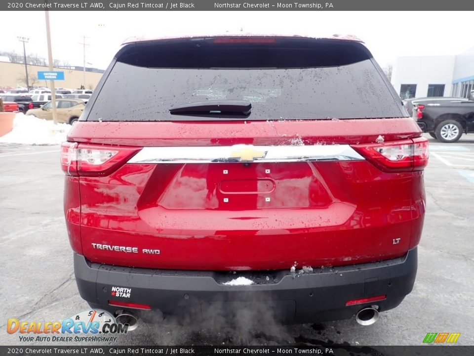 2020 Chevrolet Traverse LT AWD Cajun Red Tintcoat / Jet Black Photo #4