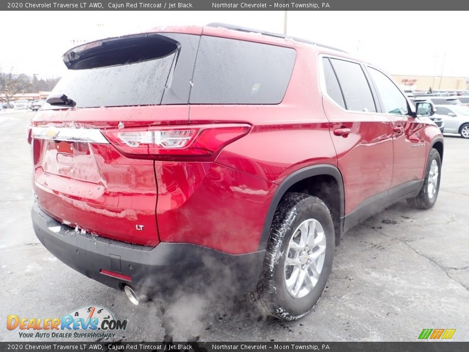 2020 Chevrolet Traverse LT AWD Cajun Red Tintcoat / Jet Black Photo #5