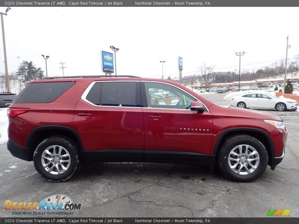 2020 Chevrolet Traverse LT AWD Cajun Red Tintcoat / Jet Black Photo #6