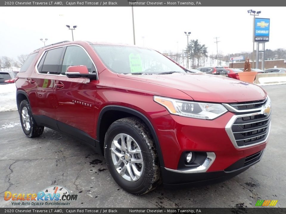 2020 Chevrolet Traverse LT AWD Cajun Red Tintcoat / Jet Black Photo #7