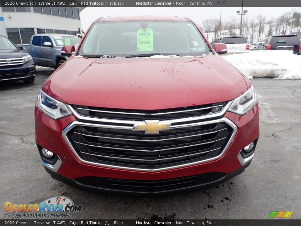 2020 Chevrolet Traverse LT AWD Cajun Red Tintcoat / Jet Black Photo #8