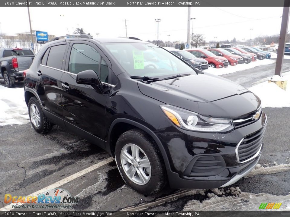 2020 Chevrolet Trax LT AWD Mosaic Black Metallic / Jet Black Photo #8