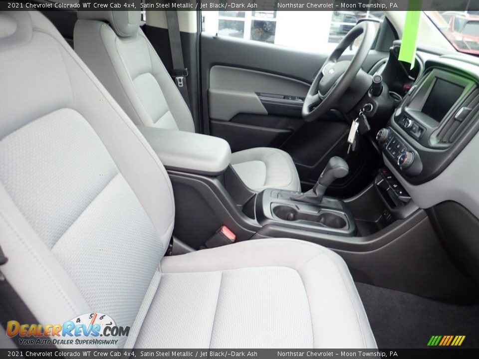 Front Seat of 2021 Chevrolet Colorado WT Crew Cab 4x4 Photo #10