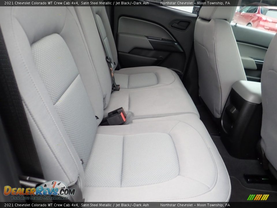 Rear Seat of 2021 Chevrolet Colorado WT Crew Cab 4x4 Photo #11