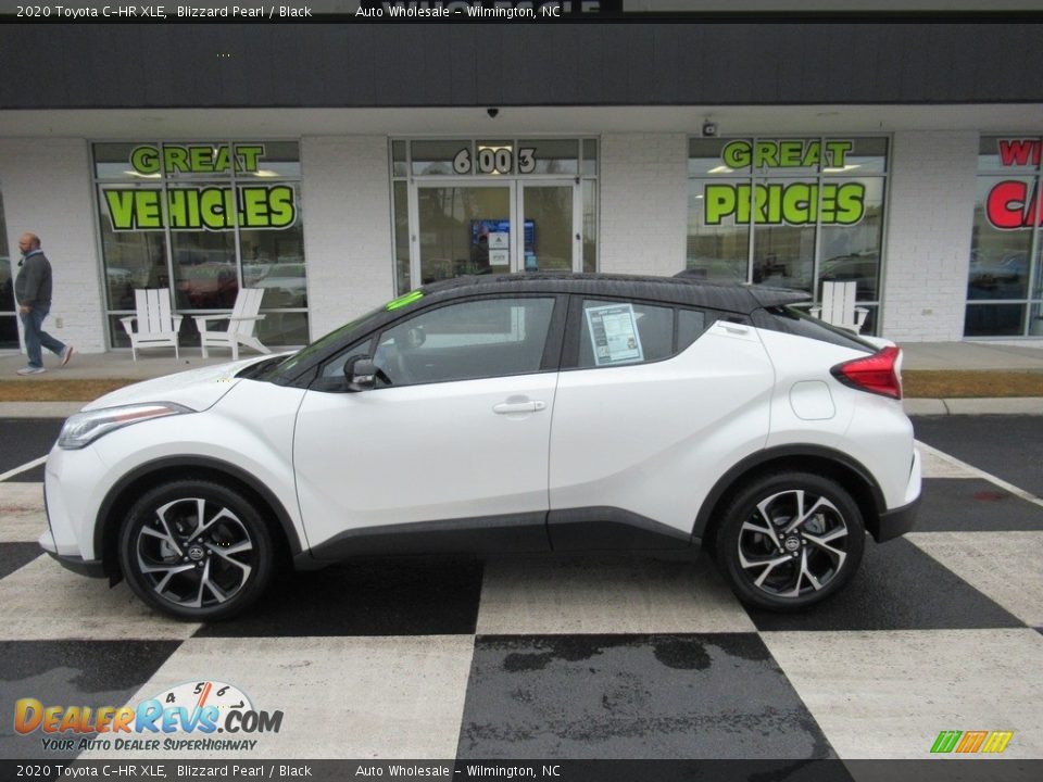 2020 Toyota C-HR XLE Blizzard Pearl / Black Photo #1