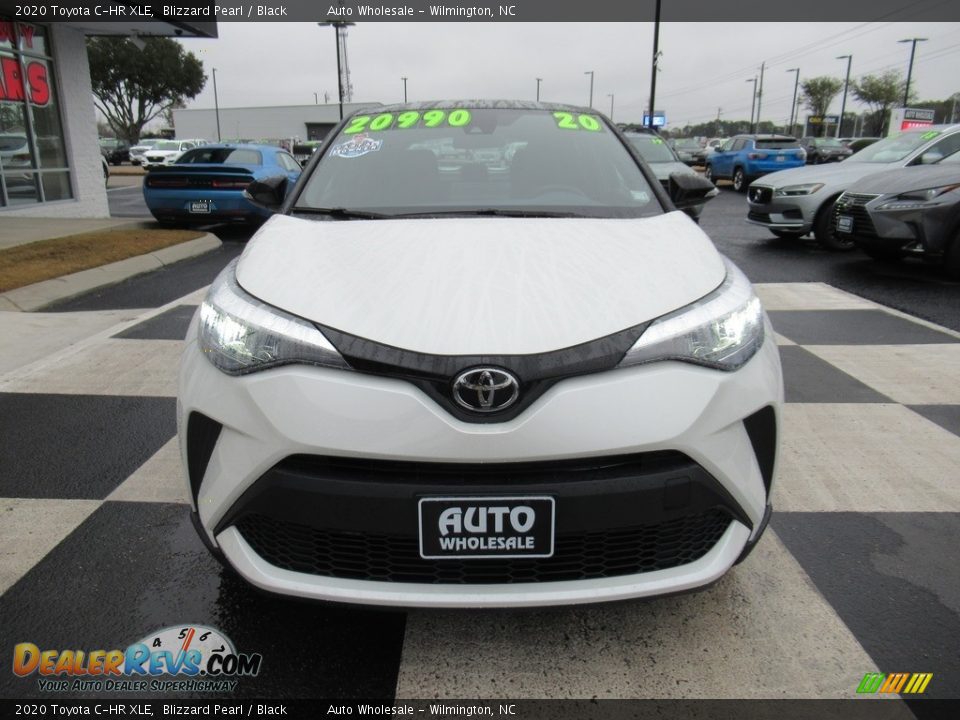 2020 Toyota C-HR XLE Blizzard Pearl / Black Photo #2