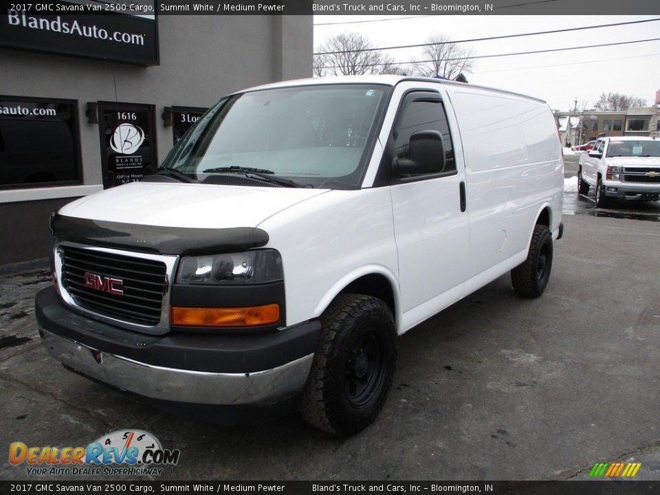 2017 GMC Savana Van 2500 Cargo Summit White / Medium Pewter Photo #2