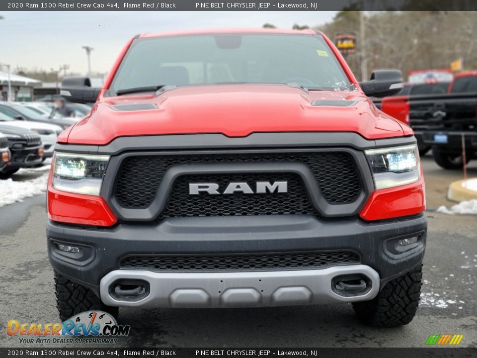 2020 Ram 1500 Rebel Crew Cab 4x4 Flame Red / Black Photo #12