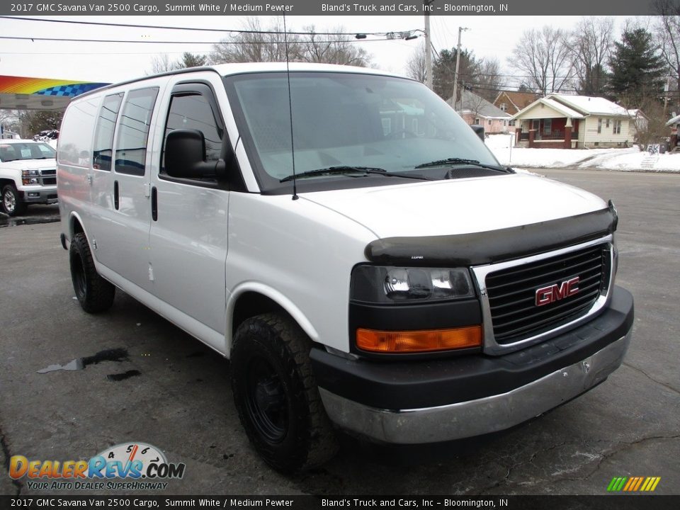 2017 GMC Savana Van 2500 Cargo Summit White / Medium Pewter Photo #5