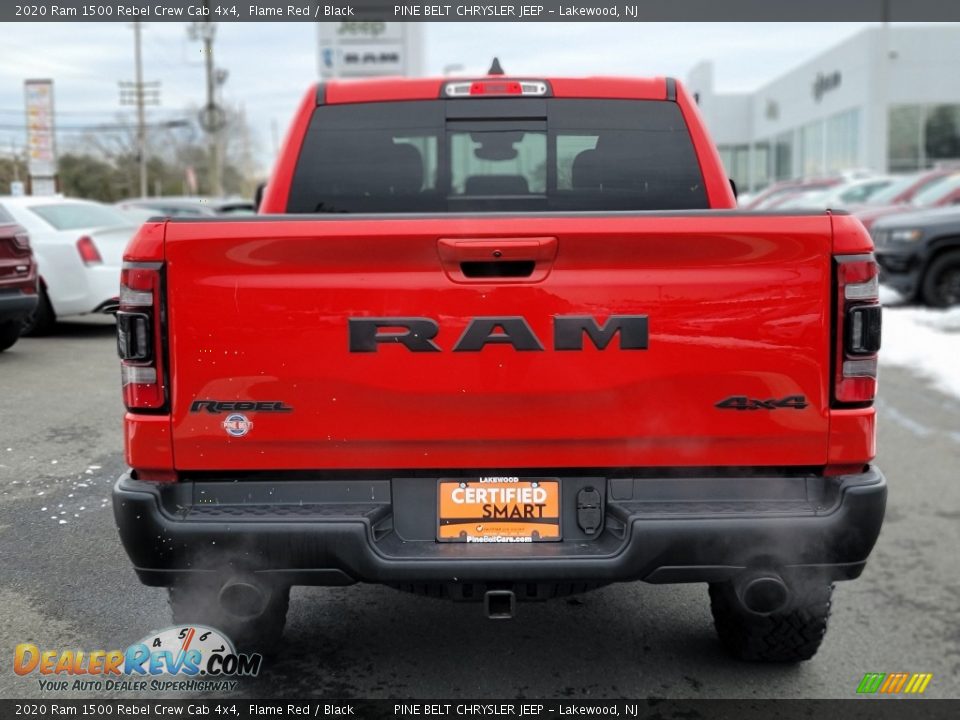 2020 Ram 1500 Rebel Crew Cab 4x4 Flame Red / Black Photo #17