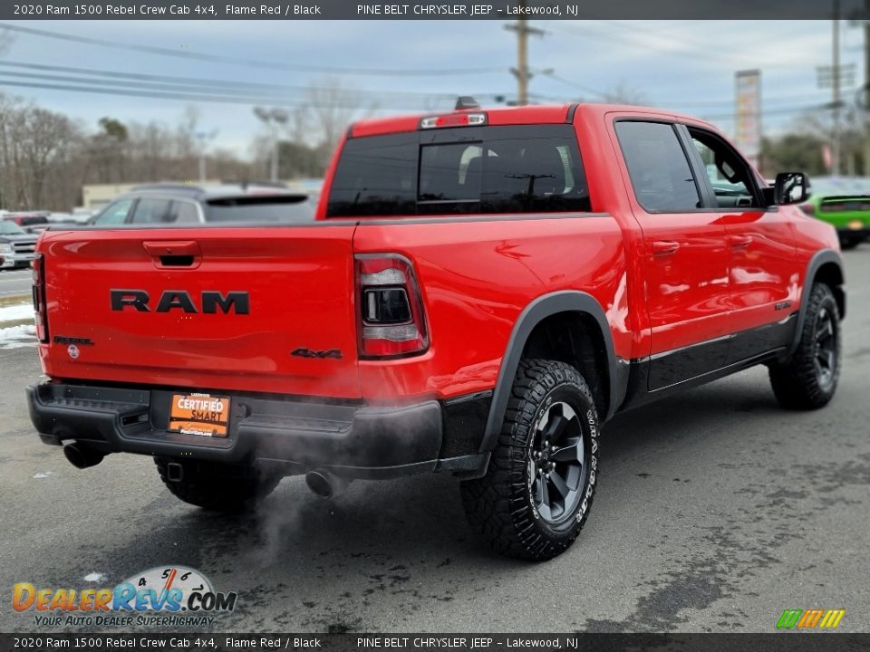 2020 Ram 1500 Rebel Crew Cab 4x4 Flame Red / Black Photo #18