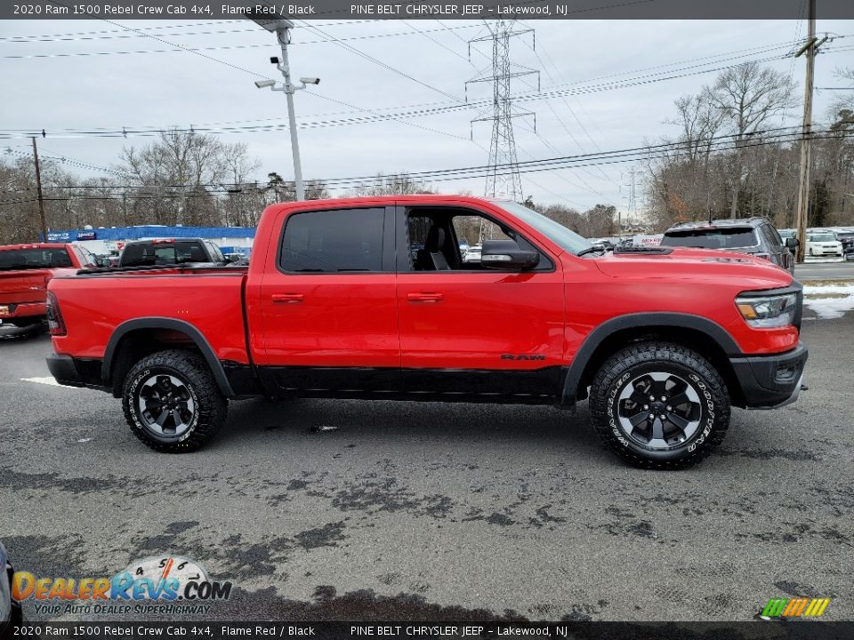 2020 Ram 1500 Rebel Crew Cab 4x4 Flame Red / Black Photo #19