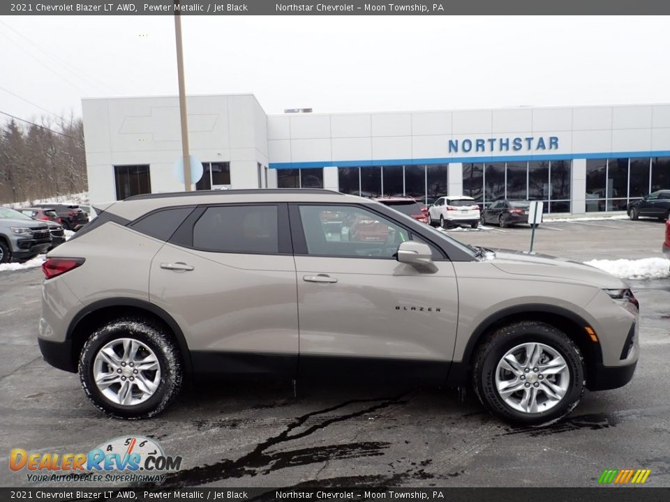 2021 Chevrolet Blazer LT AWD Pewter Metallic / Jet Black Photo #7