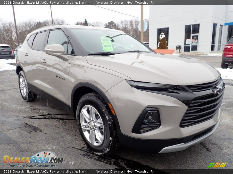 Pewter Metallic 2021 Chevrolet Blazer LT AWD Photo #8