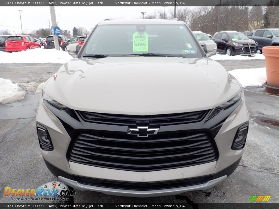 2021 Chevrolet Blazer LT AWD Pewter Metallic / Jet Black Photo #9