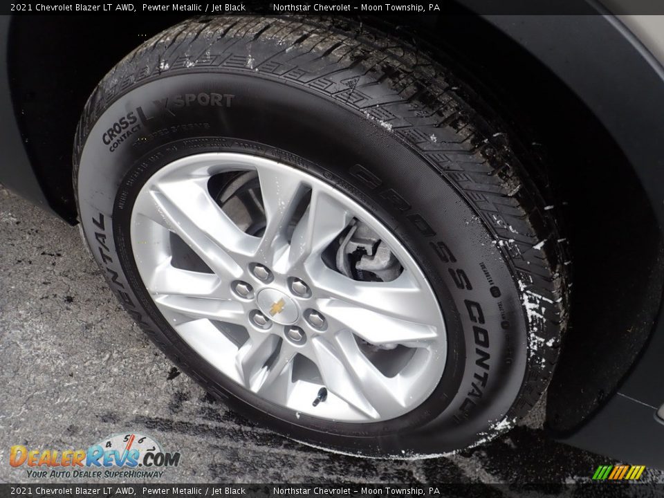 2021 Chevrolet Blazer LT AWD Pewter Metallic / Jet Black Photo #10