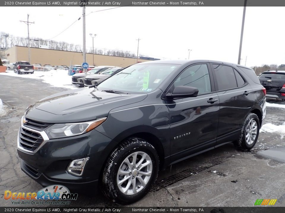 2020 Chevrolet Equinox LS AWD Nightfall Gray Metallic / Ash Gray Photo #1