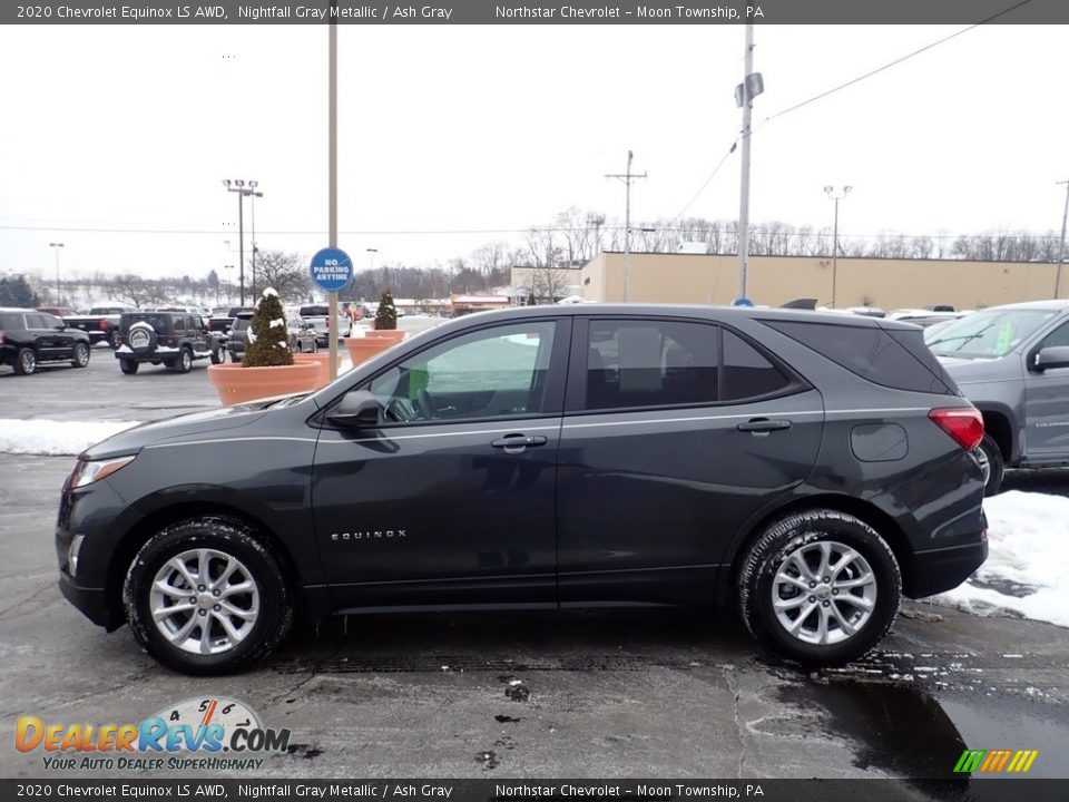 2020 Chevrolet Equinox LS AWD Nightfall Gray Metallic / Ash Gray Photo #2