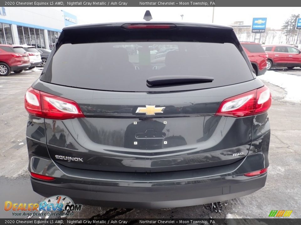 2020 Chevrolet Equinox LS AWD Nightfall Gray Metallic / Ash Gray Photo #4